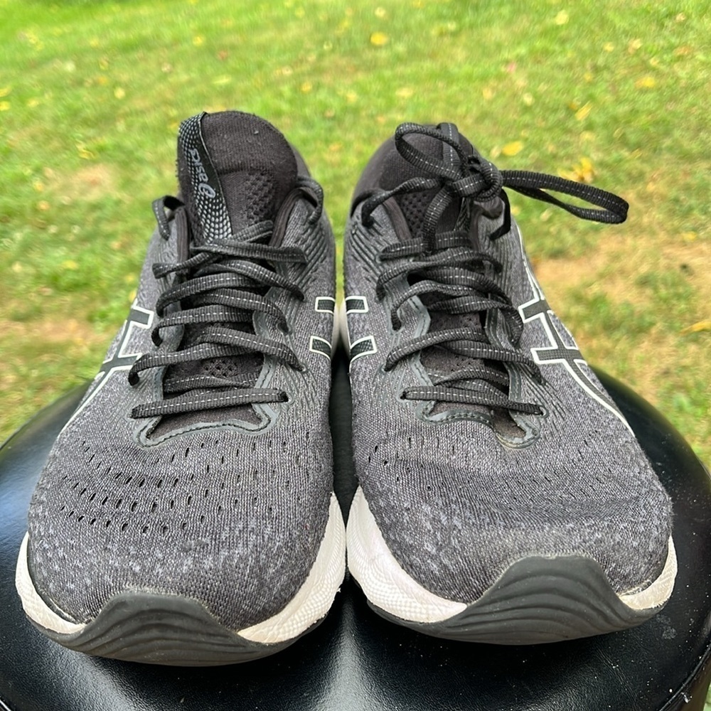 ASICS Men's Black/Gray Athletic Shoes FF Blast+, Gel Nimbus 24, size 12 1/2 - Picture 7 of 9